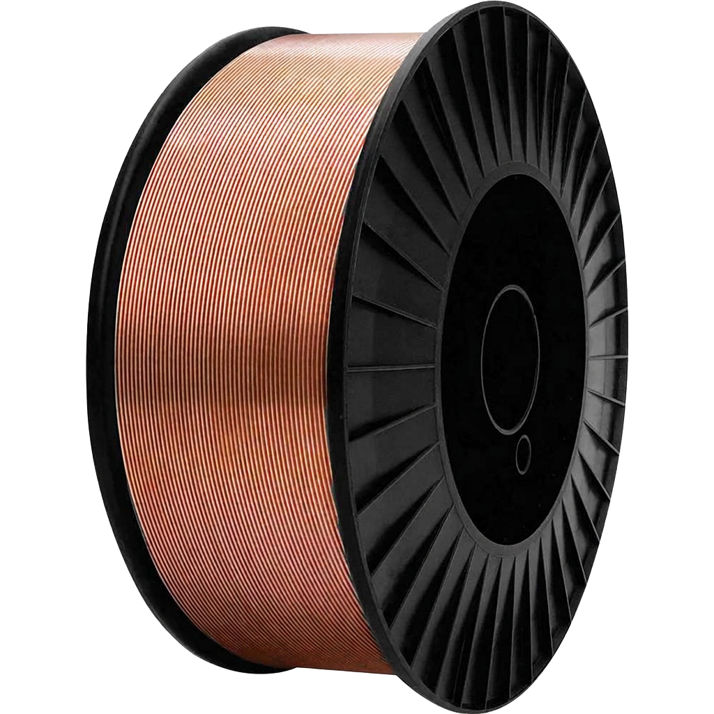 Bobina de arame MIG 15kg ER70S-6 cobreado
